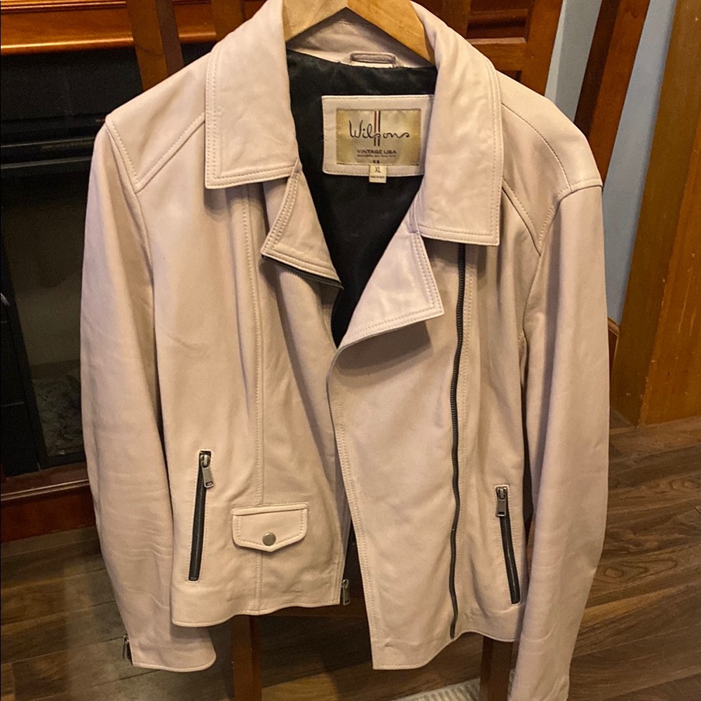 Wilsons Leather Cream Jacket